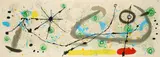 Aus: Le Lézard aux Plumes d'Or by Joan Miró, 1967, Farblithografie auf Bütten, sold Aug 2024