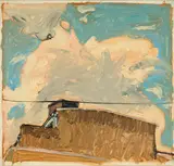 Peter Schmersal, Ohne Titel, 1993, Öl auf Leinwand