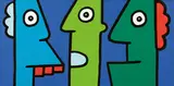 Thierry Noir, Ohne Titel, 2010, Acryl auf Leinwand