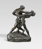 Jef Lambeaux, Zwei Ringer, Bronze