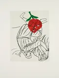 Georg Baselitz, Der Bettler, 1998, Farbaquatinta auf BFK RIVES (Wasserzeichen)