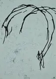 Martin Noël, Ohne Titel, 1992, Farbholzschnitt auf leichtem Karton