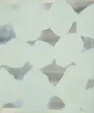 Friedhelm Falke, "Bild der Wissenschaft 2", 1995, Öl auf Nessel