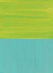 Katharina Grosse, Ohne Titel, 1997, Öl aund Acryl auf Aluminium