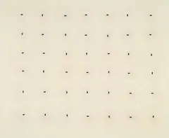 "Abb. 1" by Achim Bertenburg, 1993, Öl auf Leinwand, sold Jan 2025