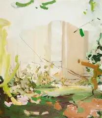 Nina Kluth, Köllischplatz, 2004, Öl auf Nessel