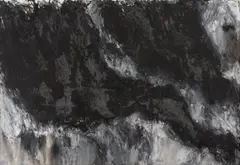 Armando, "Waldrand", 1983, Öl und Sand auf Leinwand