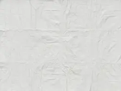 Renée Levi, "Tragtaschen 4, weiss", 1996/99, Acryl auf Papier (Tragetaschen)