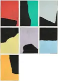 Martin Noël, Tribeca, 1999, Holzschnitt auf acrylbespachteltem Papier