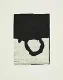 Martin Noël, Ohne Titel, 1994, Farbholzschnitt auf acrylbespachteltem Papier
