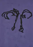 Martin Noël, Ingesson, 1992, Farbholzschnitt auf acrylbespachteltem Papier