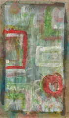 Norbert Prangenberg, Ohne Titel, 1994, Mischtechnik auf Leinwand