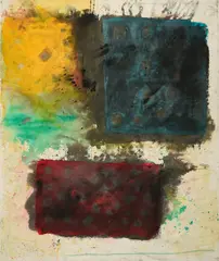 Norbert Prangenberg, Ohne Titel, 1996, Mischtechnik auf Leinwand