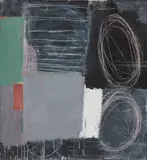 Erich Reiling, Ohne Titel, 1995, Mischtechnik auf Leinwand