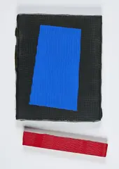 Ohne Titel by Rolf Rose, 1997, Acryl auf Leinwand und Acryl auf Holz, sold Jan 2025