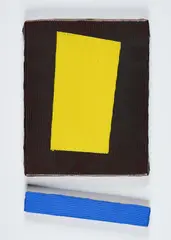Rolf Rose, Ohne Titel, 1997, Acryl auf Leinwand und Acryl auf Holz