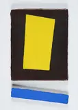 Rolf Rose, Ohne Titel, 1997, Acryl auf Leinwand und Acryl auf Holz