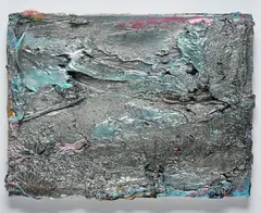 Adrian Schiess, "Coucher du Soleil", 1999, Öl auf Leinwand