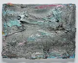 Adrian Schiess, "Coucher du Soleil", 1999, Öl auf Leinwand