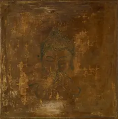 Norbert Schwontkowski, Der Pfiff, 1995, Mischtechnik auf Leinwand