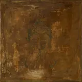 Norbert Schwontkowski, Der Pfiff, 1995, Mischtechnik auf Leinwand