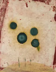 Norbert Schwontkowski, Ohne Titel, 1993, Mischtechnik auf Papier