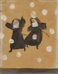 Norbert Schwontkowski, Wir kommen alle in den Himmel, 2002, Öl auf Leinwand