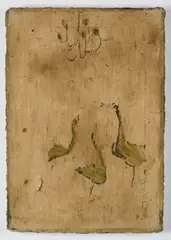 Norbert Schwontkowski, Echtgold II, 1994, Mischtechnik auf Leinwand