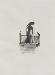 Norbert Schwontkowski, Ohne Titel (Julia), 1998, Lithografie auf Bütten