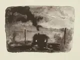 Norbert Schwontkowski, Ohne Titel, 2004, Lithografie auf Bütten