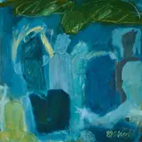 Puck Steinbrecher, Inseln, Acryl auf Leinwand