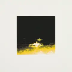Michael van Ofen, Ohne Titel, 1996, Farbserigrafie auf leichtem Karton