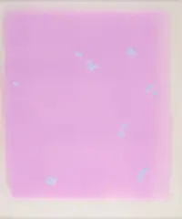 Ulrich Wellmann, Ohne Titel, 1997, Öl auf Plexiglas