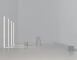 Eberhard Günther Willikens, "Raum 19 (Othello)", 1994, Acryl auf Leinwand