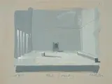 Eberhard Günther Willikens, "Othello / Venedig", 1994, Acryl auf Hartfaser