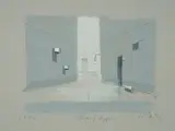 Eberhard Günther Willikens, "Othello / Zypern", 1994, Acryl auf Hartfaser