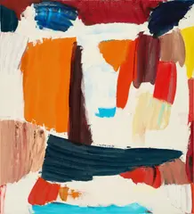 Jerry Zeniuk, Ohne Titel (For number 132), 1990, Öl auf Leinwand