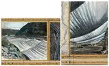Over the River by Christo und Jeanne-Claude, 1997, Jeweils: Handbemalte Collage auf Karton, sold Jun 2025