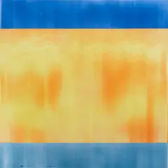 Thomas Zitzwitz, Ohne Titel, 2003, Acrylgel und Interferenz-Fluopigmente auf Leinen