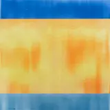 Thomas Zitzwitz, Ohne Titel, 2003, Acrylgel und Interferenz-Fluopigmente auf Leinen