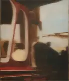 Bert De Beul, Ohne Titel (Karussell), 2002, Öl auf Leinwand