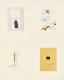 Claes Oldenburg, Aus: Notes in Hand, 1972, Serie von 4 Farboffset auf Offsetpapier