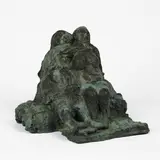 Alfred Hrdlicka, Sappho, 1957/72, Bronze, graugrün patiniert