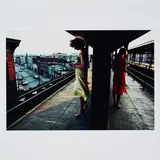 Bruce Davidson, Subway platform. New York City, USA, 1980, C-Print