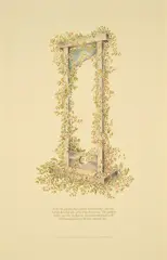 Both the Garden Style by Ian Hamilton Finlay, 1987, Farboffset auf gelbem Velin, sold Sep 2024