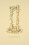 Ian Hamilton Finlay, Both the Garden Style, 1987, Farboffset auf gelbem Velin