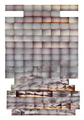Dan Graham, Sunset to Sunrise, 136 C-Prints
