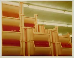 Dan Graham, Stacks of Plastic Trays In Discount Store, 1966, C-Print