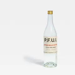 Georg Herold, P.F.U.I, 1984, Wodka-Flasche in ummodellierter Laurent Perrier Verpackung