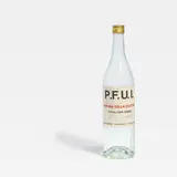 Georg Herold, P.F.U.I, 1984, Wodka-Flasche in ummodellierter Laurent Perrier Verpackung